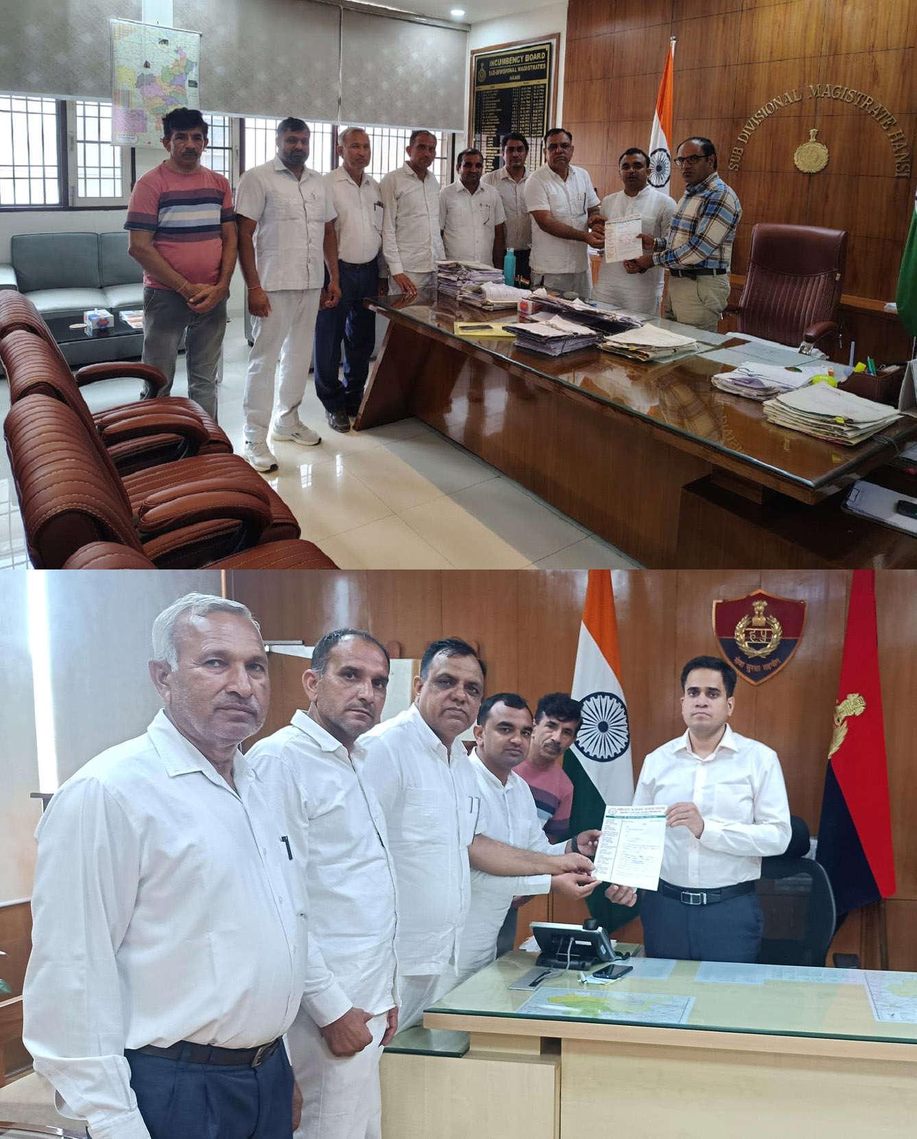 प्रिंसिपल की हत्या के विरोध में हांसी प्राईवेट स्कूल रहे पूर्ण रूप से बन्द - रविन्द्र अत्री ढण्ढेरी